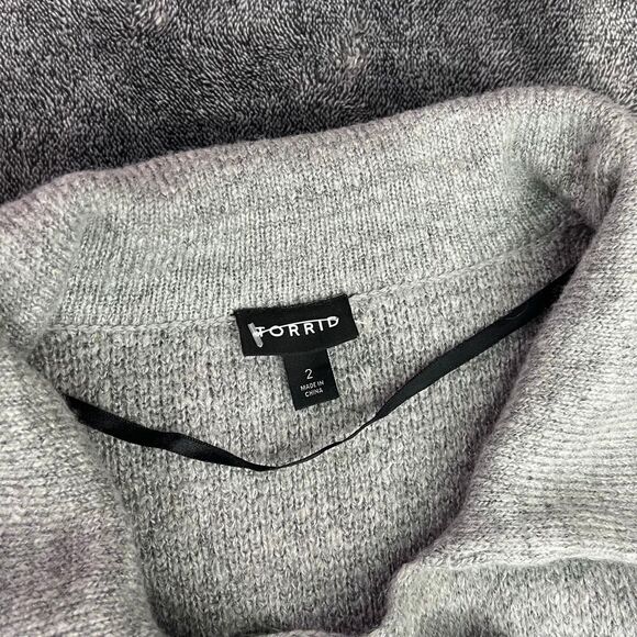 Torrid Grey Notched Collar Sweater Coat Size 2/ 2X - Picture 4 of 6